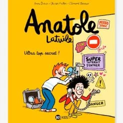 Anatole Latuile T.5 - Ultra-top Secret ! - BAYARD JEUNESSE Blanc - Hachette
