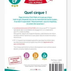 Apprendre à Lire Avec Les Alphas - Quel Cirque ! RÉCRÉALIRE Vert - Recrealire 9 Apprendre à Lire Avec Les Alphas - Quel Cirque ! RÉCRÉALIRE Vert - Recrealire -Kapla shop apprendre a lire avec les alphas quel cirque recrealire 3