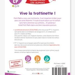 Apprendre à Lire Avec Les Alphas - Vive La Trottinette ! RÉCRÉALIRE Violet - Recrealire -Kapla shop apprendre a lire avec les alphas vive la trottinette recrealire 3
