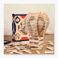 Baril 200 Planchettes - KAPLA® Nature - Kapla -Kapla shop baril 200 planchettes kapla 3