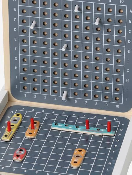 Bataille Navale En Bois FSC® Multicolore - Vertbaudet 4 Bataille Navale En Bois FSC® Multicolore - Vertbaudet – Image 2