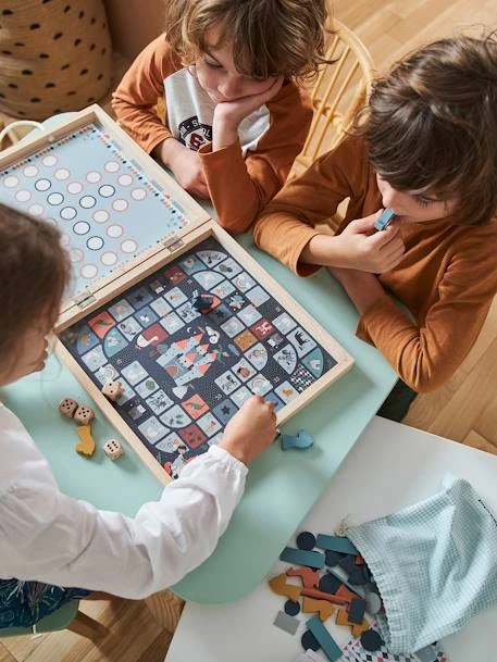 Boîte De 50 Jeux Classiques En Bois FSC® Multicolore - Vertbaudet 7 Boîte De 50 Jeux Classiques En Bois FSC® Multicolore - Vertbaudet – Image 5