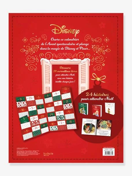 Calendrier De L'Avent - 24 Histoires Pour Attendre Noël - DISNEY CLASSIQUES - HACHETTE Multicolor - Disney 6 Calendrier De L'Avent - 24 Histoires Pour Attendre Noël - DISNEY CLASSIQUES - HACHETTE Multicolor - Disney – Image 4