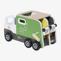 Camion De Tri Sélectif En Bois FSC® Multicolore - Vertbaudet -Kapla shop camion de tri selectif en bois fsc 2