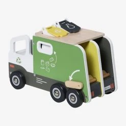 Camion De Tri Sélectif En Bois FSC® Multicolore - Vertbaudet -Kapla shop camion de tri selectif en bois fsc 4
