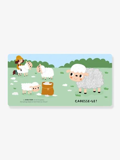 Coffret à Toucher - Les Animaux De La Ferme - AUZOU Bleu - Auzou 6 Coffret à Toucher - Les Animaux De La Ferme - AUZOU Bleu - Auzou – Image 4