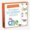 Coffret éducatif Livre + Jeu Je Joue Et J’apprends Les Syllabes Et Les Mots NATHAN Blanc - Nathan -Kapla shop coffret educatif livre jeu je joue et japprends les syllabes et les mots nathan