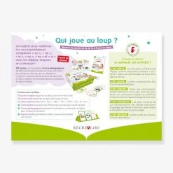 Découvrir Les Sons Avec Les Alphas - Qui Joue Au Loup ? RÉCRÉALIRE Blanc - Recrealire 9 Découvrir Les Sons Avec Les Alphas - Qui Joue Au Loup ? RÉCRÉALIRE Blanc - Recrealire -Kapla shop decouvrir les sons avec les alphas qui joue au loup recrealire 3