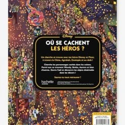 DISNEY CLASSIQUES - Où Se Cachent Tes Héros ? - Cherche Et Trouve - HACHETTE JEUNESSE Blanc - Disney 9 DISNEY CLASSIQUES - Où Se Cachent Tes Héros ? - Cherche Et Trouve - HACHETTE JEUNESSE Blanc - Disney -Kapla shop disney classiques ou se cachent tes heros cherche et trouve hachette jeunesse 3