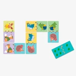 Dominos Des Animaux DJECO Multicolore - Djeco -Kapla shop dominos des animaux djeco 1