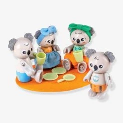 Kapla shop 29 Famille Des Koalas - HAPE Gris - Hape