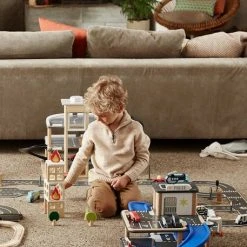 Kapla shop -Kapla shop garage en bois 3 niveaux en bois fsc 1