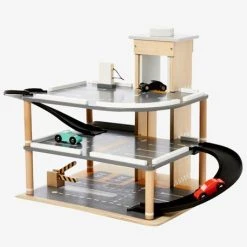 Garage En Bois 3 Niveaux En Bois FSC® Multicolore - Vertbaudet -Kapla shop garage en bois 3 niveaux en bois fsc 3