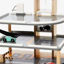 Garage En Bois 3 Niveaux En Bois FSC® Multicolore - Vertbaudet -Kapla shop garage en bois 3 niveaux en bois fsc 5