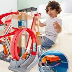 Garage Looping - HAPE Rouge - Hape 11 Garage Looping - HAPE Rouge - Hape -Kapla shop garage looping hape 3