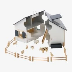 Grande Ferme En Bois FSC® Multicolore - Vertbaudet 13 Grande Ferme En Bois FSC® Multicolore - Vertbaudet -Kapla shop grande ferme en bois fsc 5