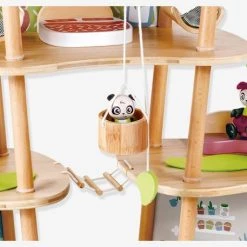 Grande Maison Des Pandas - HAPE Vert - Hape 11 Grande Maison Des Pandas - HAPE Vert - Hape -Kapla shop grande maison des pandas hape 3