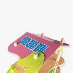 Grande Maison Des Pandas - HAPE Vert - Hape 12 Grande Maison Des Pandas - HAPE Vert - Hape -Kapla shop grande maison des pandas hape 4