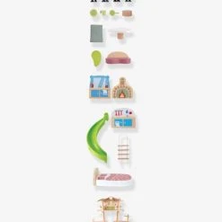 Grande Maison Des Pandas - HAPE Vert - Hape 13 Grande Maison Des Pandas - HAPE Vert - Hape -Kapla shop grande maison des pandas hape 5