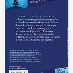 Harry Potter Et La Chambre Des Secrets T2 - GALLIMARD JEUNESSE Bleu - Gallimard 5 Harry Potter Et La Chambre Des Secrets T2 - GALLIMARD JEUNESSE Bleu - Gallimard -Kapla shop harry potter et la chambre des secrets t2 gallimard jeunesse 1