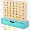 Jeu 4 En Ligne ! En Bois FSC® Multicolore - Vertbaudet -Kapla shop jeu 4 en ligne en bois fsc