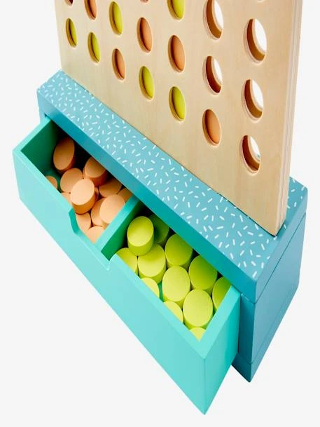 Jeu 4 En Ligne ! En Bois FSC® Multicolore - Vertbaudet 6 Jeu 4 En Ligne ! En Bois FSC® Multicolore - Vertbaudet – Image 4