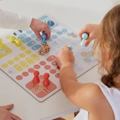 Jeu De L'oie Et Petits Chevaux FSC® Multicolore - Vertbaudet -Kapla shop jeu de loie et petits chevaux fsc 2