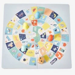 Jeu De L'oie Et Petits Chevaux FSC® Multicolore - Vertbaudet -Kapla shop jeu de loie et petits chevaux fsc 5