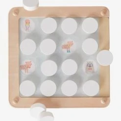 Jeu De Mémo Sur Plateau évolutif En Bois FSC® Blanc - Vertbaudet