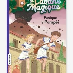 La Cabane Magique - T.8 - Panique à Pompéi - BAYARD JEUNESSE Blanc - Hachette