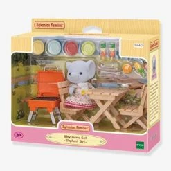 La Fille Eléphant Et Son Set De Pique-nique - SYLVANIAN FAMILIES Blanc - Sylvanian