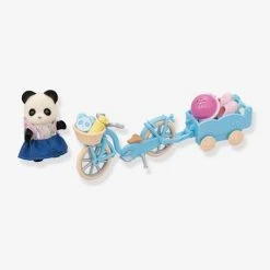 La Fille Panda, Son Vélo Et Sa Remorque - SYLVANIAN FAMILIES Blanc - Sylvanian 10 La Fille Panda, Son Vélo Et Sa Remorque - SYLVANIAN FAMILIES Blanc - Sylvanian -Kapla shop la fille panda son velo et sa remorque sylvanian families 2