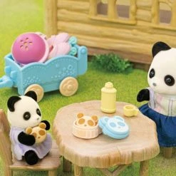 La Fille Panda, Son Vélo Et Sa Remorque - SYLVANIAN FAMILIES Blanc - Sylvanian 11 La Fille Panda, Son Vélo Et Sa Remorque - SYLVANIAN FAMILIES Blanc - Sylvanian -Kapla shop la fille panda son velo et sa remorque sylvanian families 3