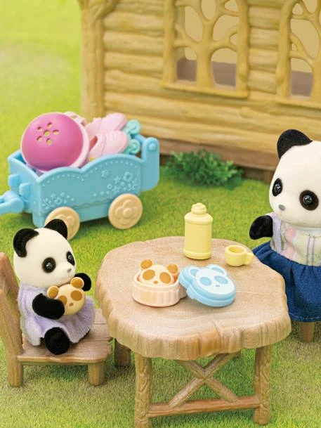 La Fille Panda, Son Vélo Et Sa Remorque - SYLVANIAN FAMILIES Blanc - Sylvanian 6 La Fille Panda, Son Vélo Et Sa Remorque - SYLVANIAN FAMILIES Blanc - Sylvanian – Image 4