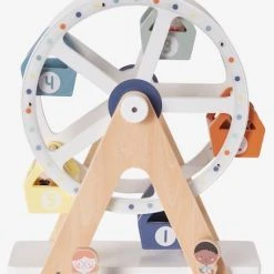 La Grande Roue Des Amis Des Petits En Bois FSC® Blanc - Vertbaudet -Kapla shop la grande roue des amis des petits en bois fsc 2