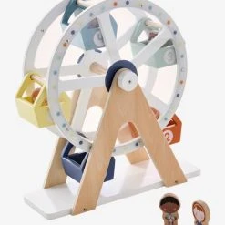 Kapla shop 31 La Grande Roue Des Amis Des Petits En Bois FSC® Blanc - Vertbaudet