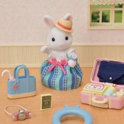 La Maman Lapin Neige Et Sa Valise De Week-end - SYLVANIAN FAMILIES Blanc - Sylvanian 10 La Maman Lapin Neige Et Sa Valise De Week-end - SYLVANIAN FAMILIES Blanc - Sylvanian -Kapla shop la maman lapin neige et sa valise de week end sylvanian families 3