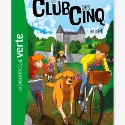 Le Club Des 5 En Péril - Tome 05 - HACHETTE Blanc - Hachette