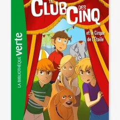 Le Club Des 5 Et Le Cirque De L'étoile - Tome 06 - HACHETTE Blanc - Hachette