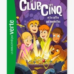 Le Club Des 5 Et Le Coffre Aux Merveilles - Tome 18 - HACHETTE Blanc - Hachette