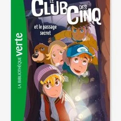 Le Club Des 5 Et Le Passage Secret - Tome 2 - HACHETTE Blanc - Hachette