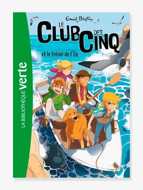 Le Club Des 5 Et Le Trésor De L'île - Tome 01 - HACHETTE Blanc - Hachette 3 Le Club Des 5 Et Le Trésor De L'île - Tome 01 - HACHETTE Blanc - Hachette