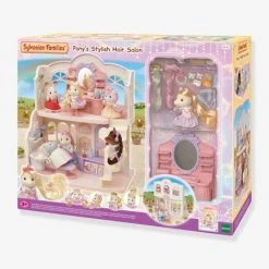Le Salon De Coiffure Des Poneys - SYLVANIAN FAMILIES Blanc - Sylvanian