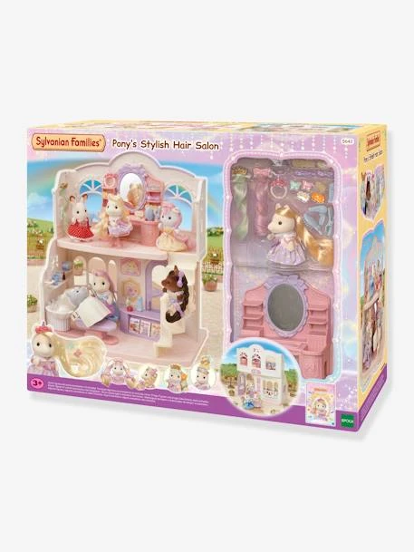 Le Salon De Coiffure Des Poneys - SYLVANIAN FAMILIES Blanc - Sylvanian 3 Le Salon De Coiffure Des Poneys - SYLVANIAN FAMILIES Blanc - Sylvanian