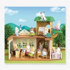 L'école De La Forêt SYLVANIAN FAMILIES Marron Clair Uni Avec Decor - Sylvanian 12 L'école De La Forêt SYLVANIAN FAMILIES Marron Clair Uni Avec Decor - Sylvanian -Kapla shop lecole de la foret sylvanian families 4
