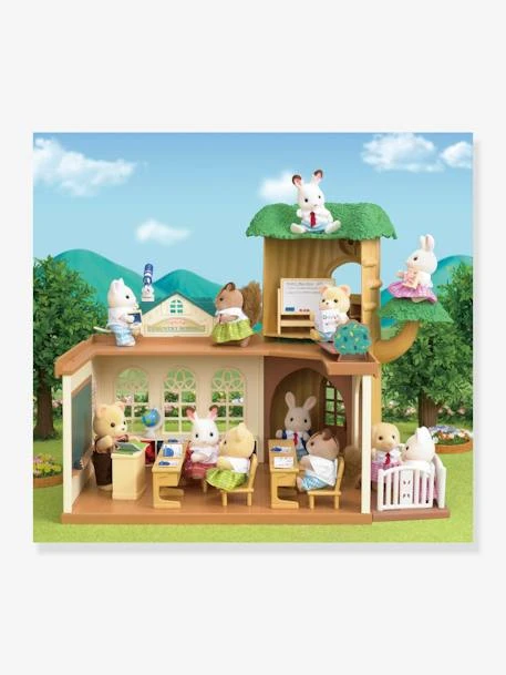 L'école De La Forêt SYLVANIAN FAMILIES Marron Clair Uni Avec Decor - Sylvanian 7 L'école De La Forêt SYLVANIAN FAMILIES Marron Clair Uni Avec Decor - Sylvanian – Image 5