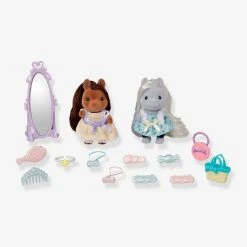 Les Amies Poney Et Leur Kit De Coiffure - SYLVANIAN FAMILIES Blanc - Sylvanian 9 Les Amies Poney Et Leur Kit De Coiffure - SYLVANIAN FAMILIES Blanc - Sylvanian -Kapla shop les amies poney et leur kit de coiffure sylvanian families 1