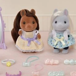 Les Amies Poney Et Leur Kit De Coiffure - SYLVANIAN FAMILIES Blanc - Sylvanian 13 Les Amies Poney Et Leur Kit De Coiffure - SYLVANIAN FAMILIES Blanc - Sylvanian -Kapla shop les amies poney et leur kit de coiffure sylvanian families 5