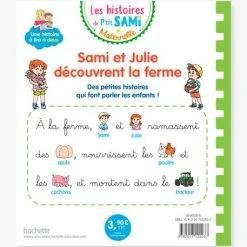 Les Histoires De P'tit Sami Maternelle (3-5 Ans) : Sami Et Julie Découvrent La Ferme - HACHETTE ÉDUCATION Blanc - Hachette 6 Les Histoires De P'tit Sami Maternelle (3-5 Ans) : Sami Et Julie Découvrent La Ferme - HACHETTE ÉDUCATION Blanc - Hachette -Kapla shop les histoires de ptit sami maternelle 3 5 ans sami et julie decouvrent la ferme hachette education 1