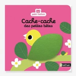 Livre Cache-cache Des Petites Bêtes PETIT NATHAN Rose - Nathan